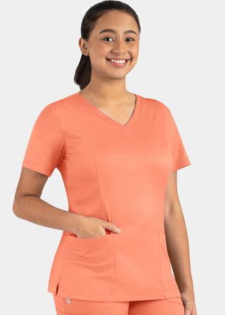 Maevn Matrix Women's Both Side V-Neck Top