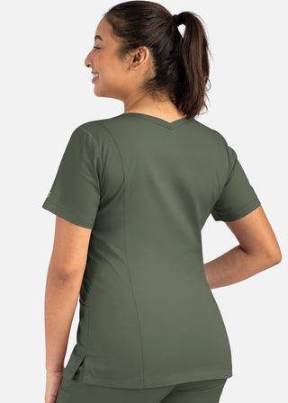 Maevn Matrix Women's Both Side V-Neck Top