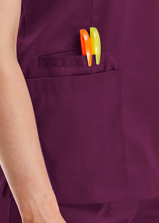 Maevn Matrix Women's Both Side V-Neck Top