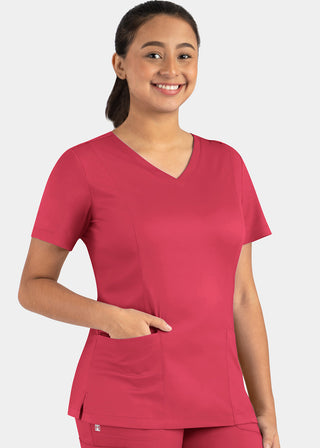 Maevn Matrix Women's Both Side V-Neck Top