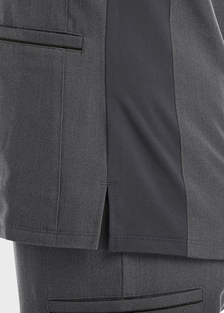 Maevn Women's Knit V-Neck Scrub Top