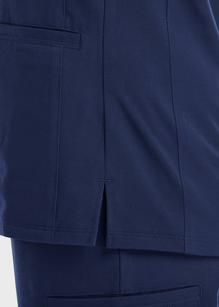 Maevn Women's Active Knit V-Neck Top