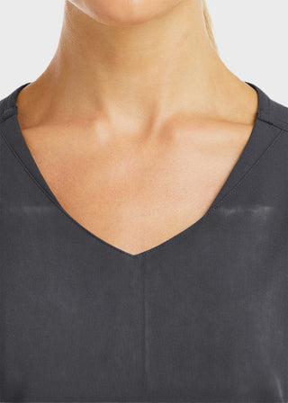 Maevn Women's Active Knit V-Neck Top