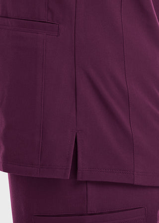 Maevn Women's Active Knit V-Neck Top