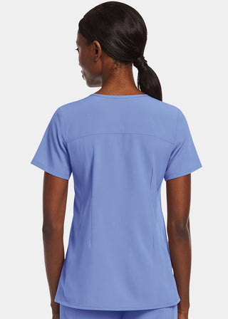 Maevn Matrix Impulse Women's Kitted Panel Mock Wrap Top