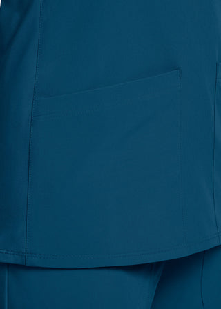 Maevn Matrix Impulse Women's Kitted Panel Mock Wrap Top