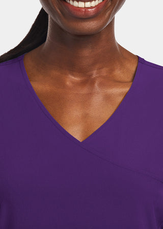 Maevn Matrix Impulse Women's Kitted Panel Mock Wrap Top