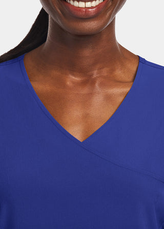 Maevn Matrix Impulse Women's Kitted Panel Mock Wrap Top