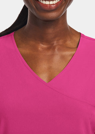 Maevn Matrix Impulse Women's Kitted Panel Mock Wrap Top