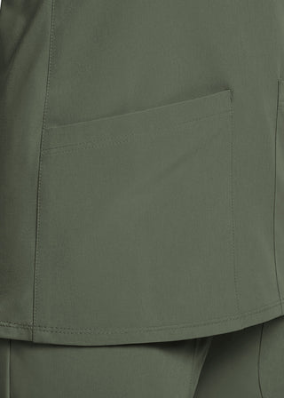 Maevn Matrix Impulse Women's Kitted Panel Mock Wrap Top