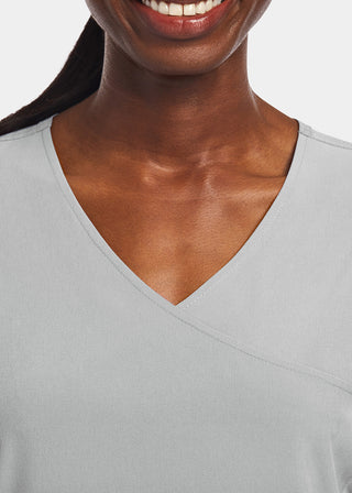 Maevn Matrix Impulse Women's Kitted Panel Mock Wrap Top