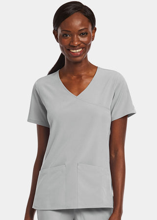 Maevn Matrix Impulse Women's Kitted Panel Mock Wrap Top