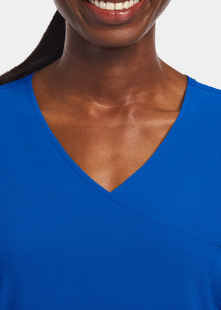 Maevn Matrix Impulse Women's Kitted Panel Mock Wrap Top