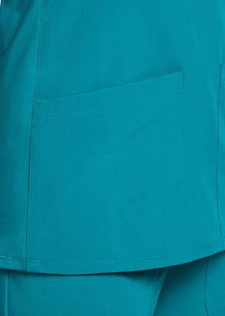 Maevn Matrix Impulse Women's Kitted Panel Mock Wrap Top