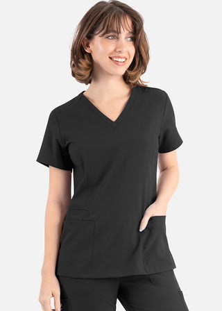 Maevn Momentum Women's Double V-Neck Scrub Top