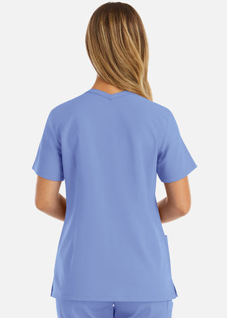 Maevn Momentum Women's Double V-Neck Scrub Top