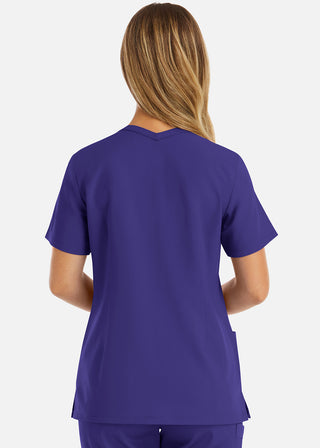 Maevn Momentum Women's Double V-Neck Scrub Top