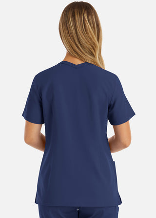 Maevn Momentum Women's Double V-Neck Scrub Top