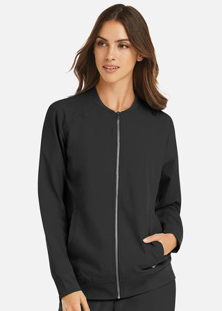 Maevn Momentum Women's Warm Up Zip Scrub Jacket