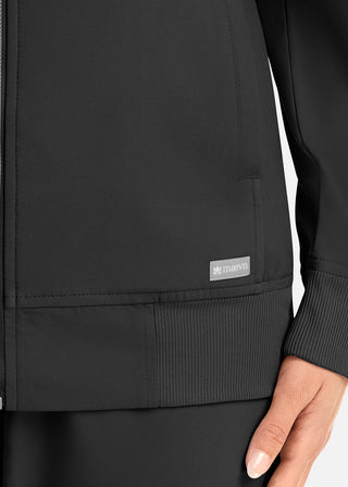 Maevn Momentum Women's Warm Up Zip Scrub Jacket