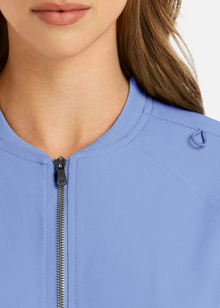 Maevn Momentum Women's Warm Up Zip Scrub Jacket