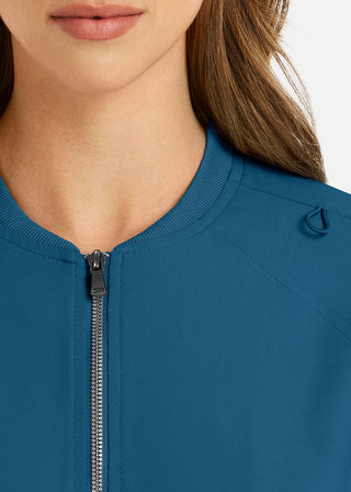 Maevn Momentum Women's Warm Up Zip Scrub Jacket