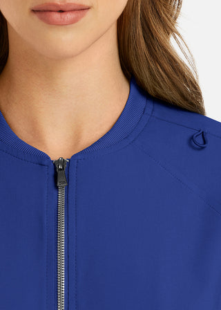 Maevn Momentum Women's Warm Up Zip Scrub Jacket