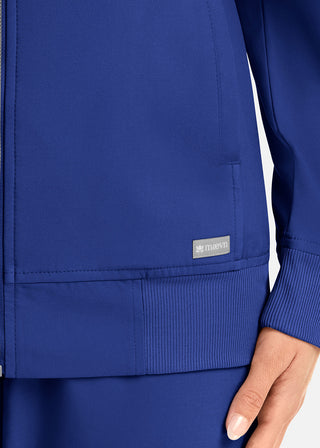 Maevn Momentum Women's Warm Up Zip Scrub Jacket