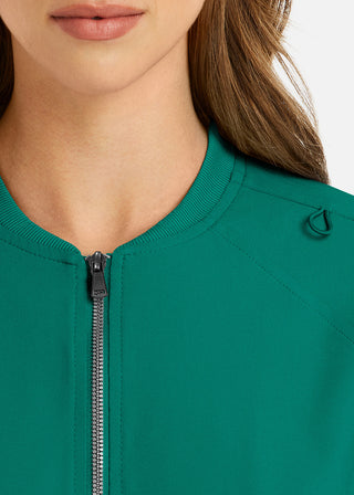 Maevn Momentum Women's Warm Up Zip Scrub Jacket