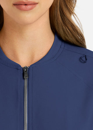 Maevn Momentum Women's Warm Up Zip Scrub Jacket