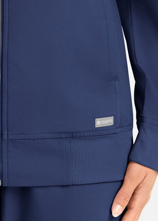 Maevn Momentum Women's Warm Up Zip Scrub Jacket