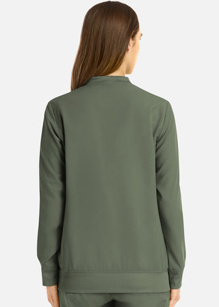 Maevn Momentum Women's Warm Up Zip Scrub Jacket