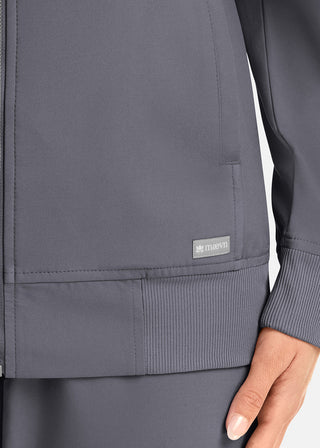 Maevn Momentum Women's Warm Up Zip Scrub Jacket