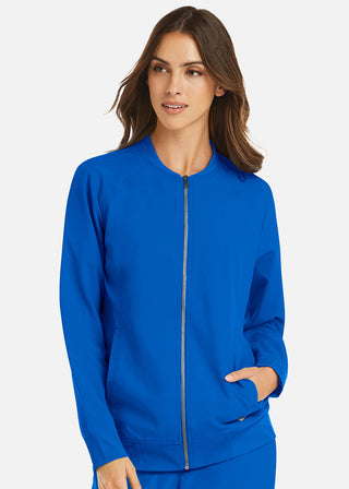 Maevn Momentum Women's Warm Up Zip Scrub Jacket