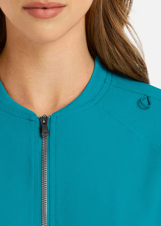 Maevn Momentum Women's Warm Up Zip Scrub Jacket