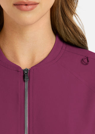 Maevn Momentum Women's Warm Up Zip Scrub Jacket