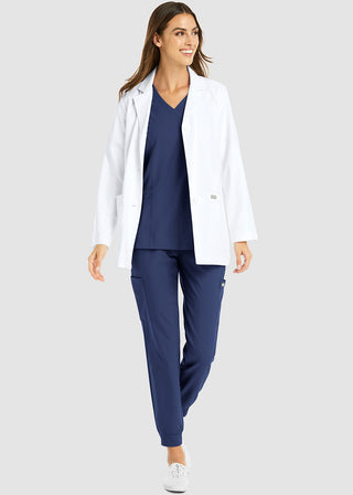 Maevn Momentum Lab Coat Women's Notch Collar Consultation Lab Coat