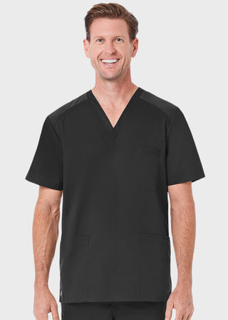 Maevn EON Mens V-neck Mesh Top