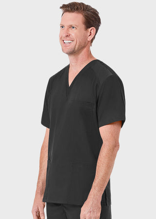 Maevn EON Mens V-neck Mesh Top