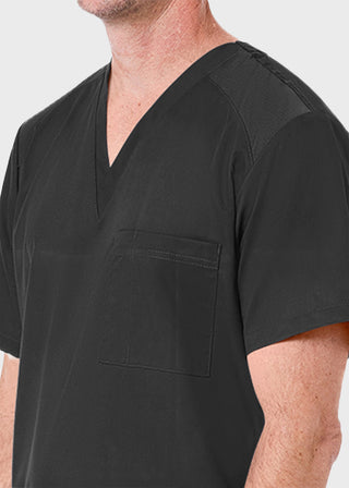 Maevn EON Mens V-neck Mesh Top