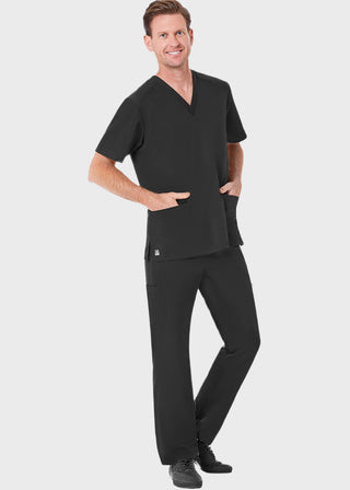 Maevn EON Mens V-neck Mesh Top