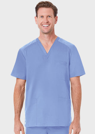 Maevn EON Mens V-neck Mesh Top