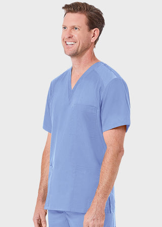 Maevn EON Mens V-neck Mesh Top