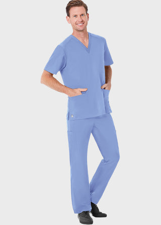 Maevn EON Mens V-neck Mesh Top