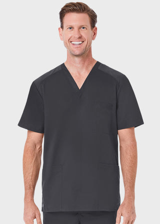 Maevn EON Mens V-neck Mesh Top