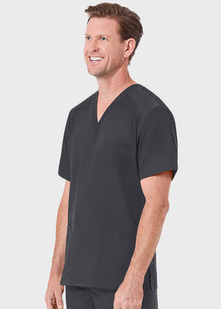 Maevn EON Mens V-neck Mesh Top