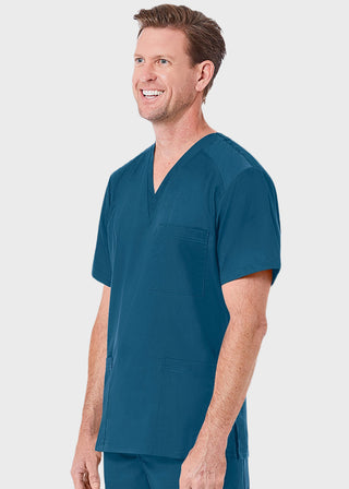 Maevn EON Mens V-neck Mesh Top