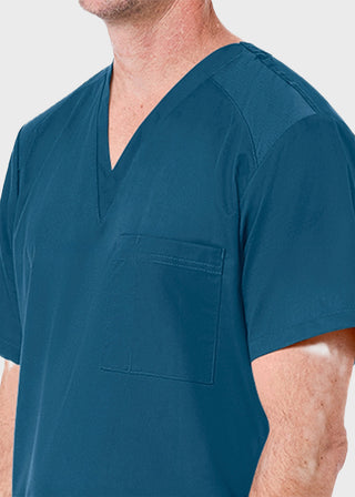 Maevn EON Mens V-neck Mesh Top