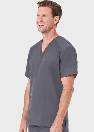 Maevn EON Mens V-neck Mesh Top