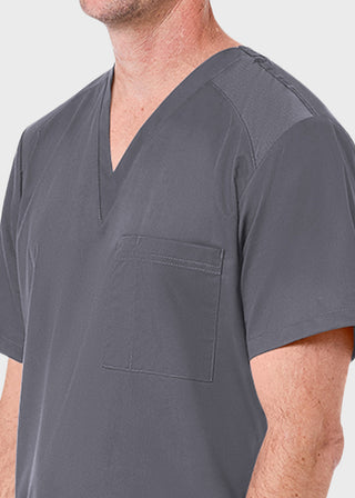 Maevn EON Mens V-neck Mesh Top